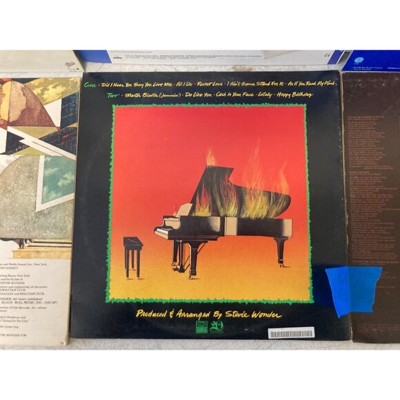 6Pcs Vinyl Records Whitney Houston, Bad by Michael Jackson, Madonna, Stevie Wand - Picture 10 of 14